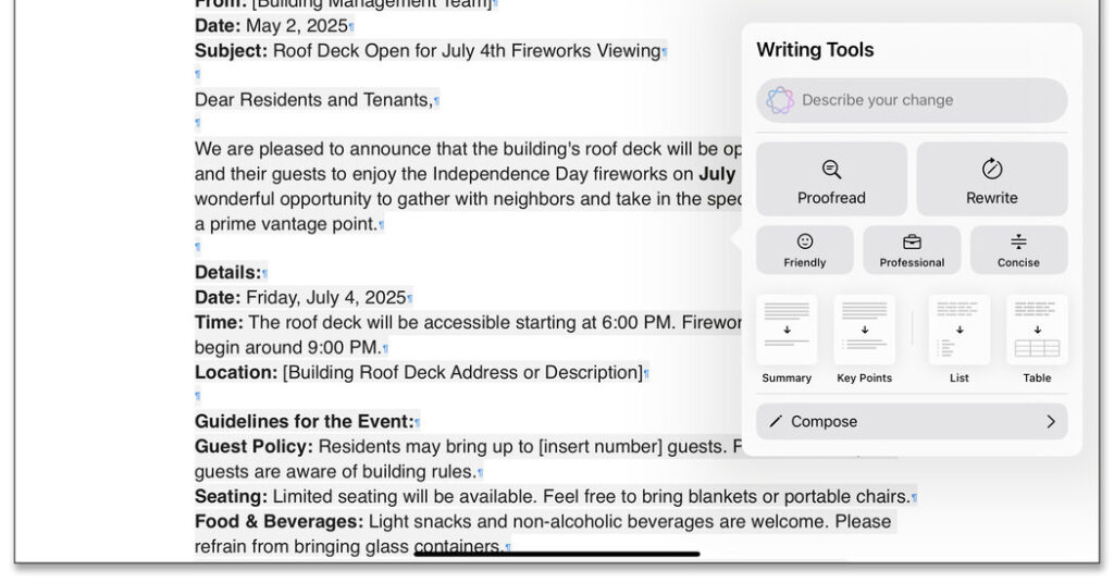 How to use a.i. powered writing tools on your iphone and